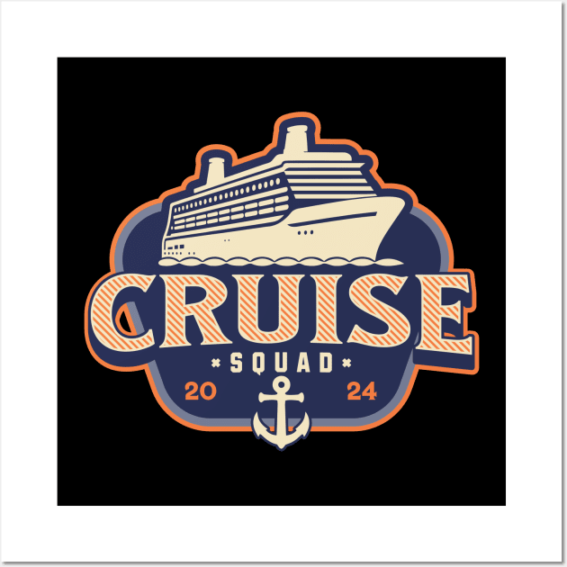 Cruise Squad 2024 Wall Art by Norse Magic